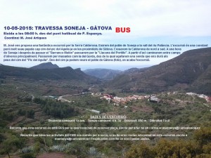 Soneja, Gátova, travessa. Cum valència